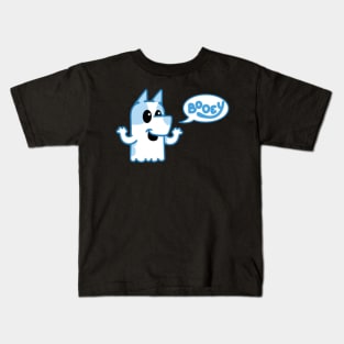 bluey horror cute Kids T-Shirt